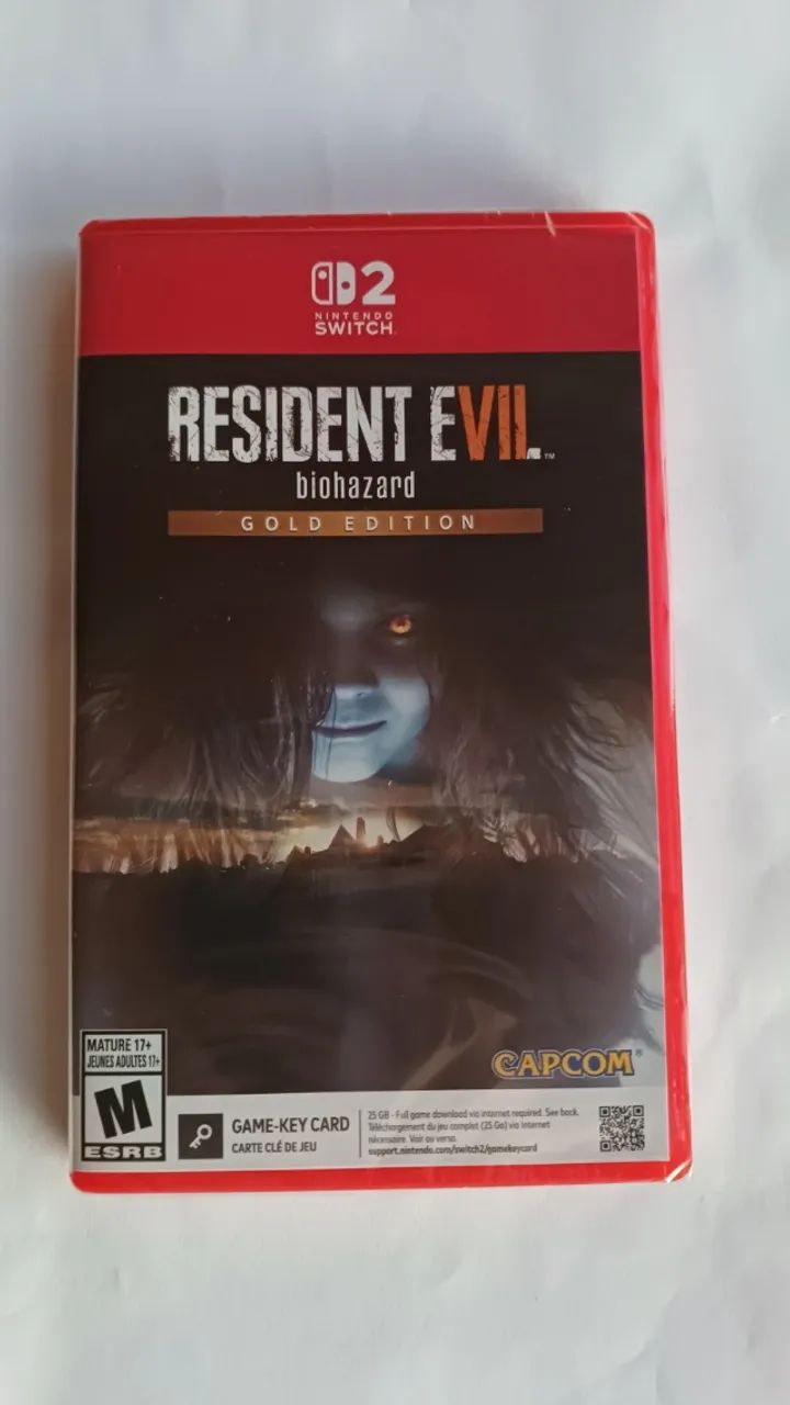 Resident Evil 7 - Switch 2 Edition Físico Novo Lacrado