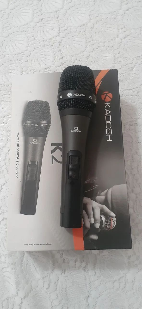 Microfone kadoch k2 semi novo  - Foto 3