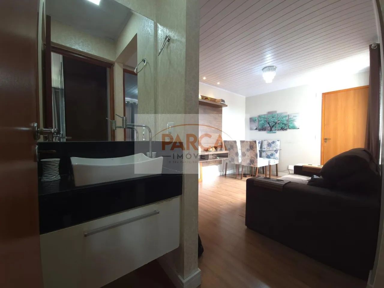 Apartamento 2 quartos montado, sol da manhã. - Foto 4