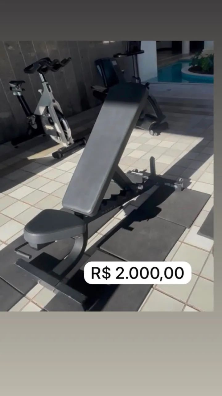 Banco regulável Matrix 