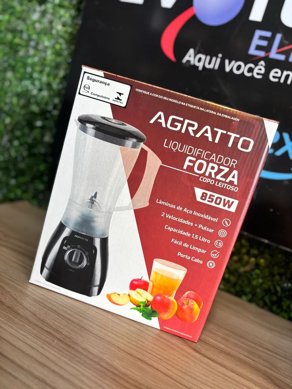 Liquidificador 850W - AGRATTO - PRODUTO NOVO COM GARANTIA