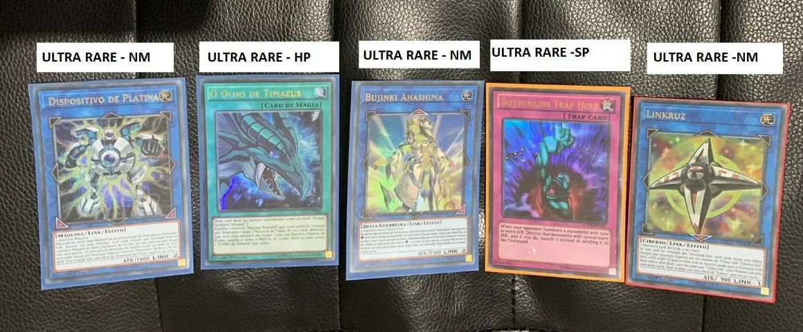 Lote de cartas Super e Ultra rare de Yugioh - Foto 2