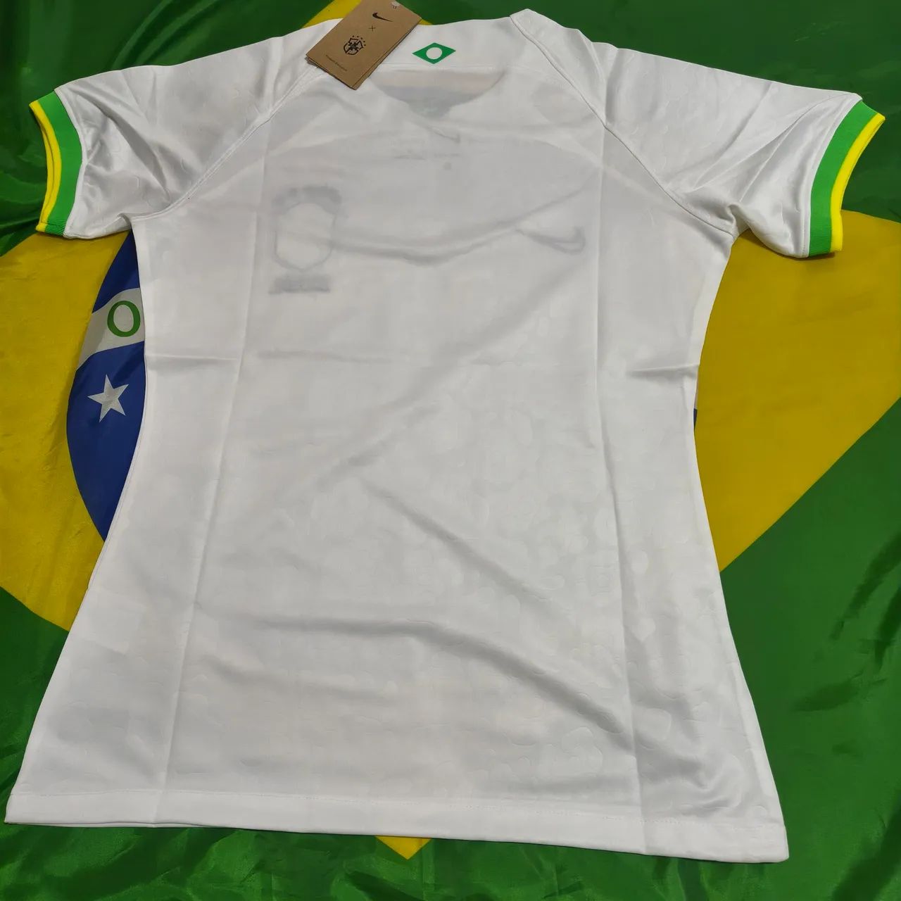 Camisa da seleção brasileira branca - Foto 5