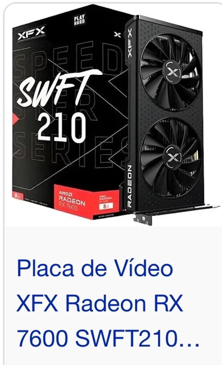 Rx 7600 na garantia - Foto 4