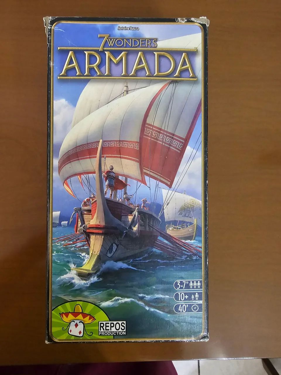 Jogo 7 Wonders + expansão Armada - Foto 4