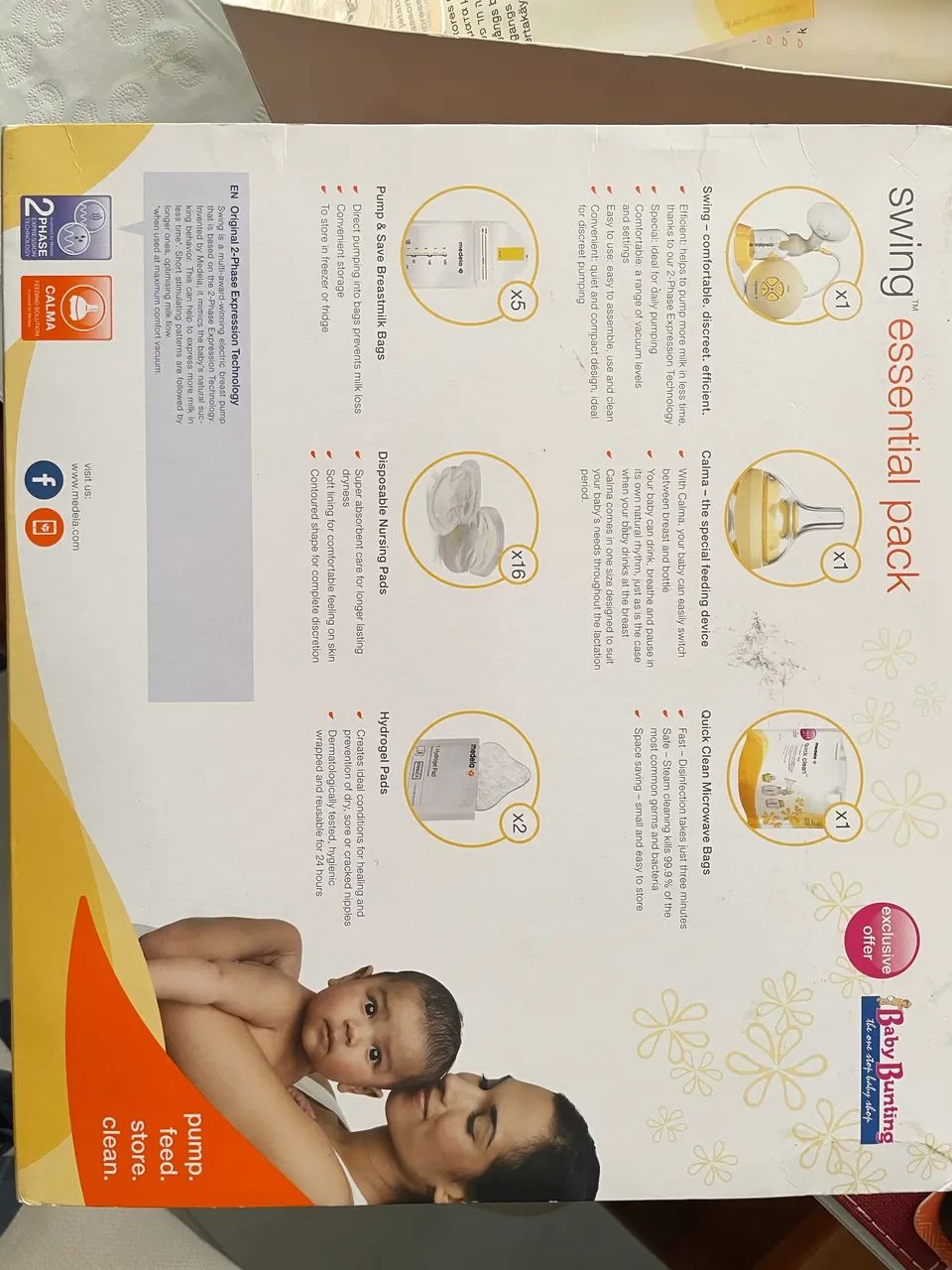 Medela Swing - Kit Extrator De Leite - Essential Pack - Foto 2