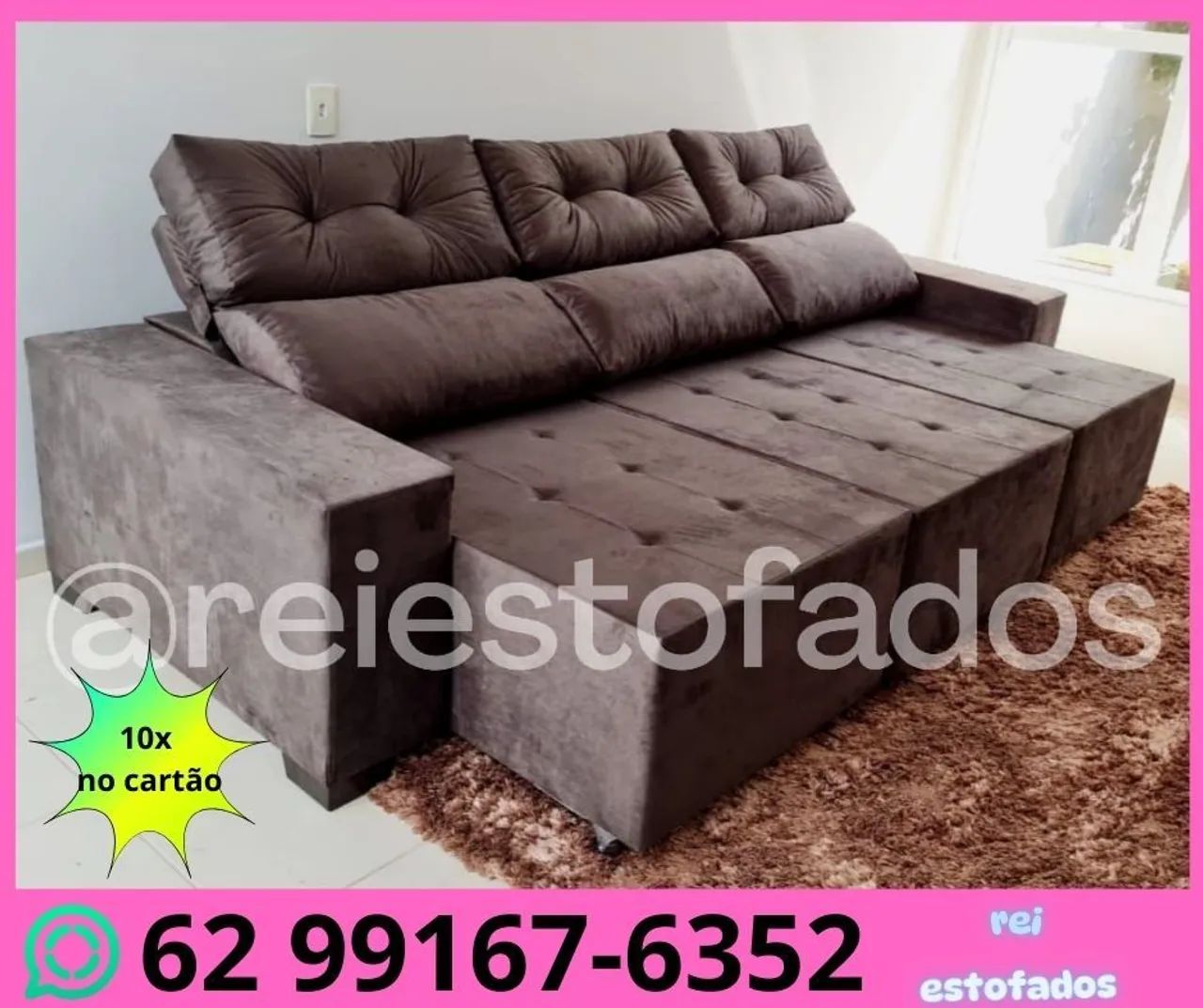 Sofá fábrica de sofá sob medida  - Foto 4