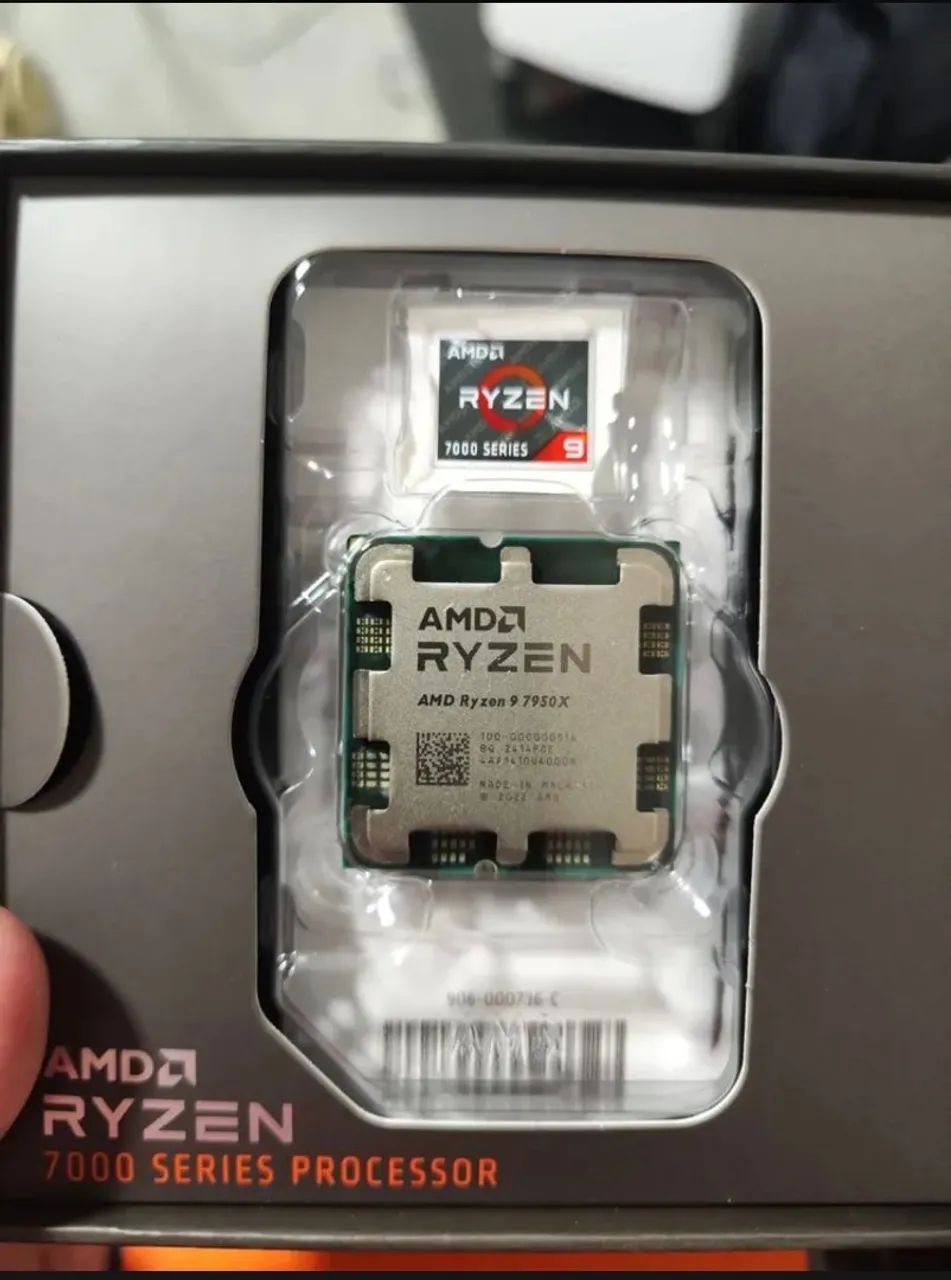 AMD Ryzen 9 7950X - 16 Cores / 32 Threads - Até 5.7GHz - Com Caixa Original - Foto 4