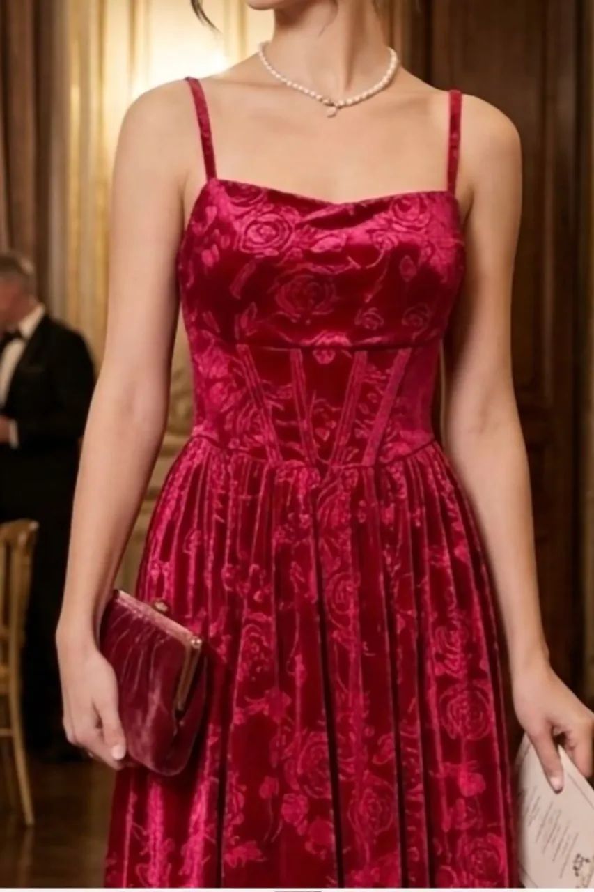 Vestido de veludo  - Foto 2