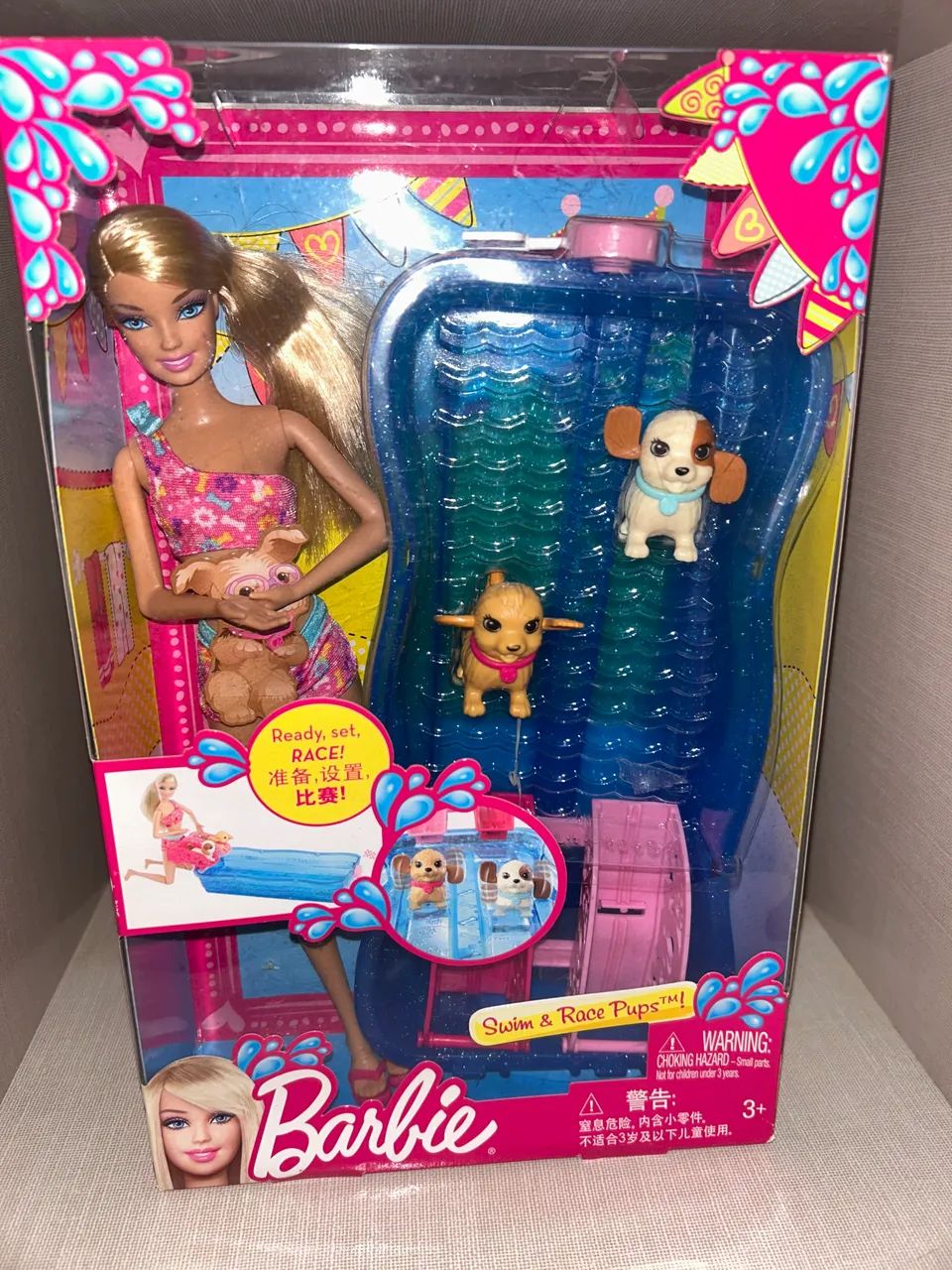 Barbie corrida de cachorrinhos 