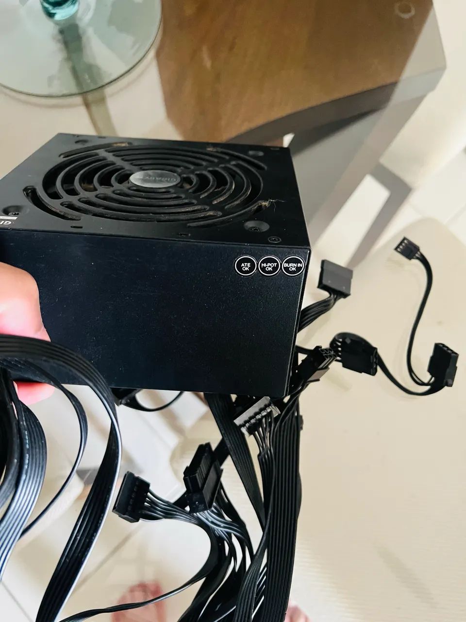 Fonte Gigabyte GP-P550B, 550W, 80 Plus Bronze - 28200-P550B-1BRR - Foto 3