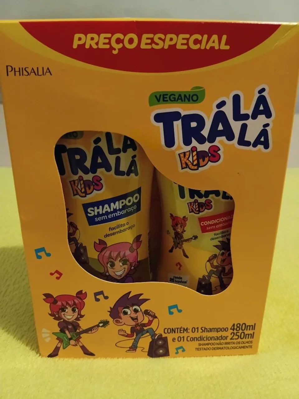 Kit shampoo + condicionador Trá Lá Lá