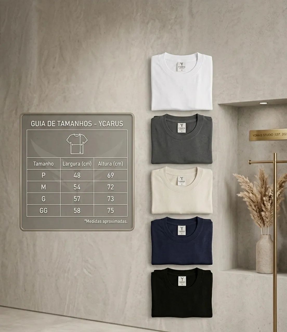 Camisetas lisas para o dia a dia  - Foto 2