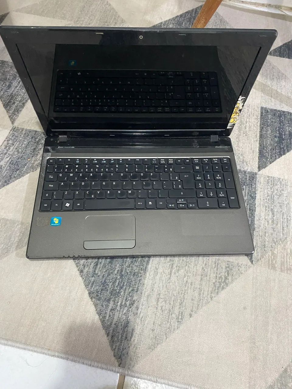 Notebook dell core i5 defeito 