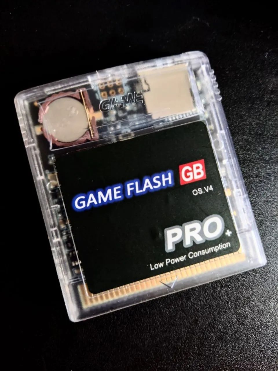 Flashcard GBC com todos os jogos.