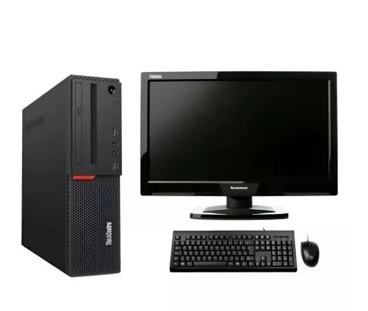 KIT COMPUTADOR TELA 19 POLEGADAS CPU LENOVO CORE I7 6ªGERAÇÃO 8GB SSD 240GB RODA JOGOS