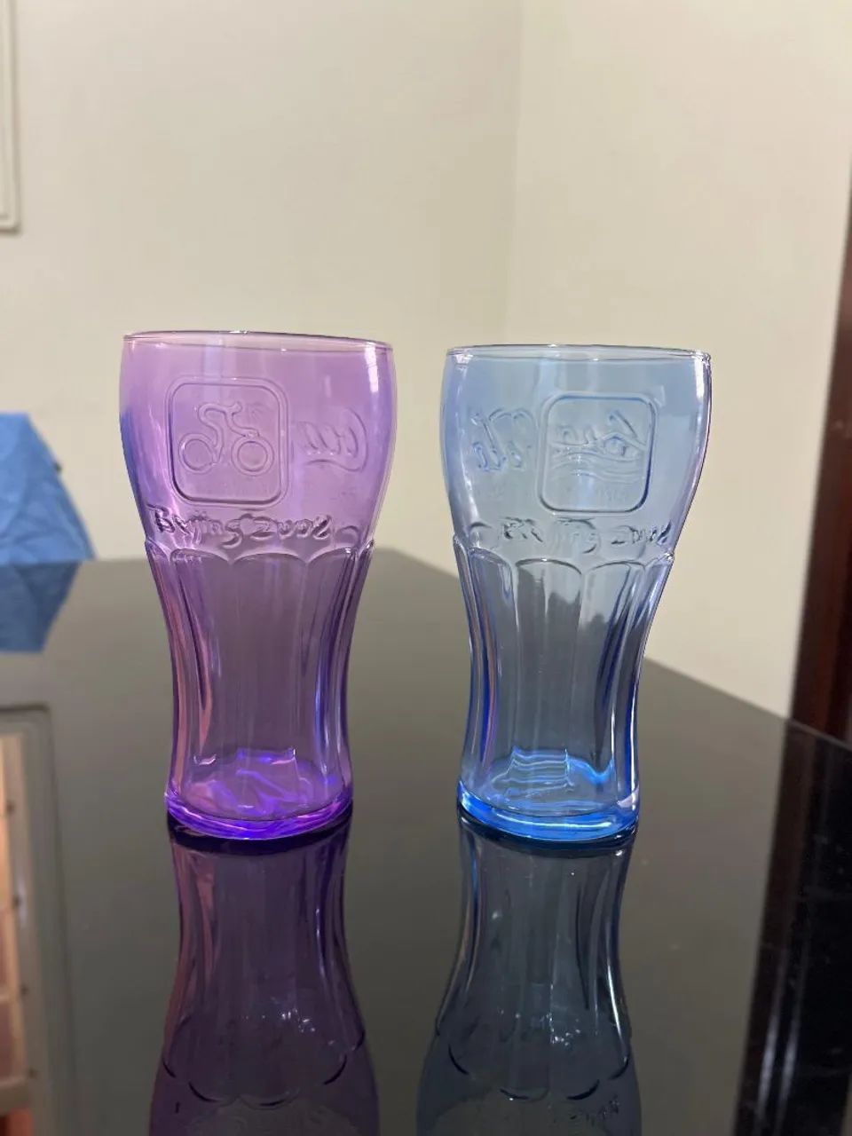 Copo de vidro Coca-Cola-Coleção Olimpíadas 2008 unidade