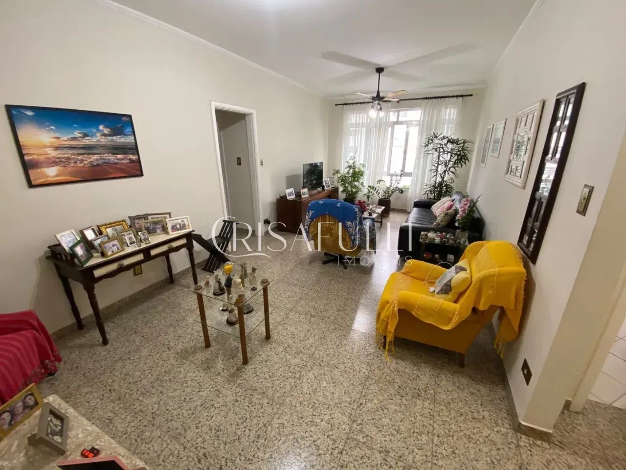 APARTAMENTO 2 QUARTOS COM ELEVADOR E VAGA DEMARCADA CAMPO GRANDE SANTOS - Foto 2