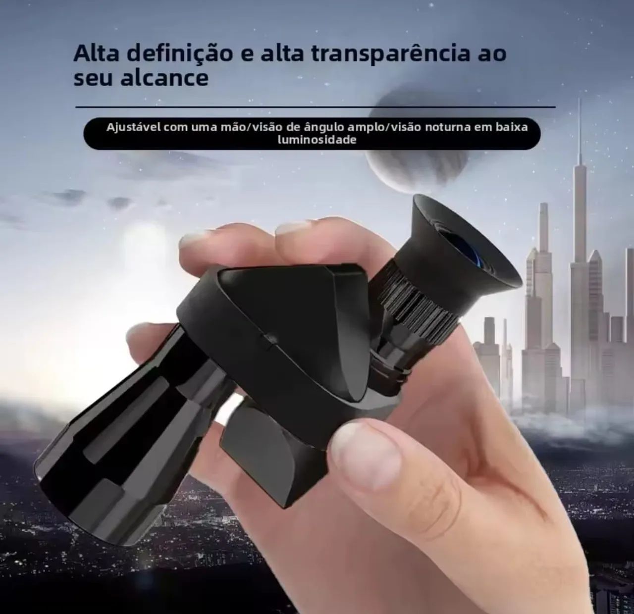 Monóculo portátil para zoom
