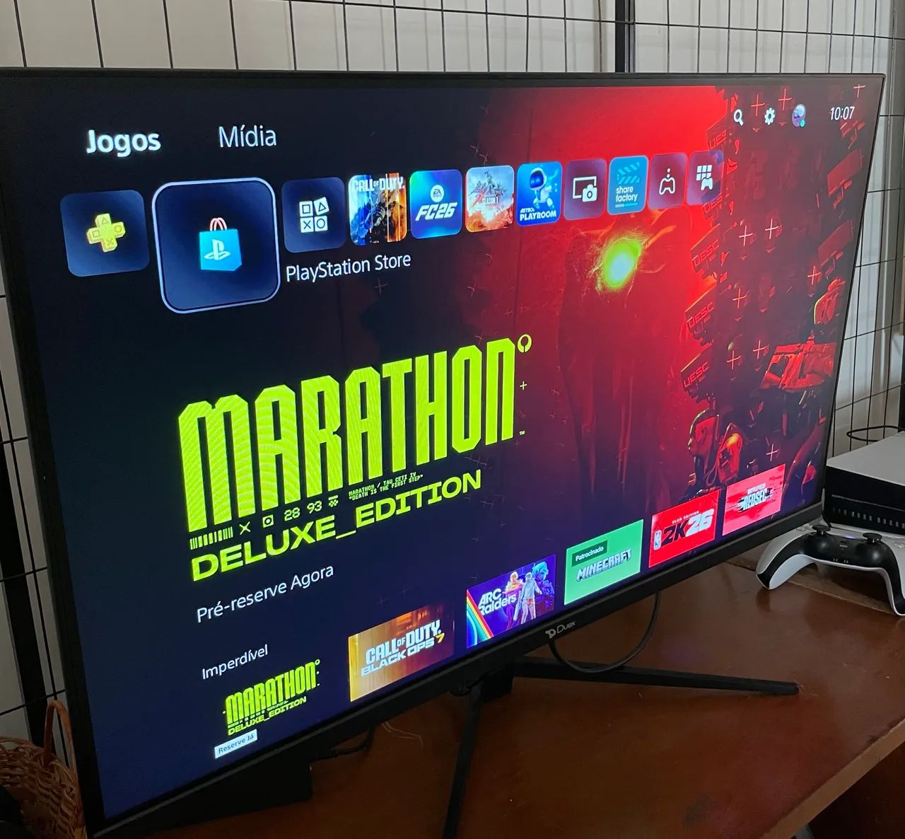 Monitor Gamer Duex, 31,5 Pol, Full HD, IPS, 165Hz, 1ms, HDR, FreeSync, 165HZ 