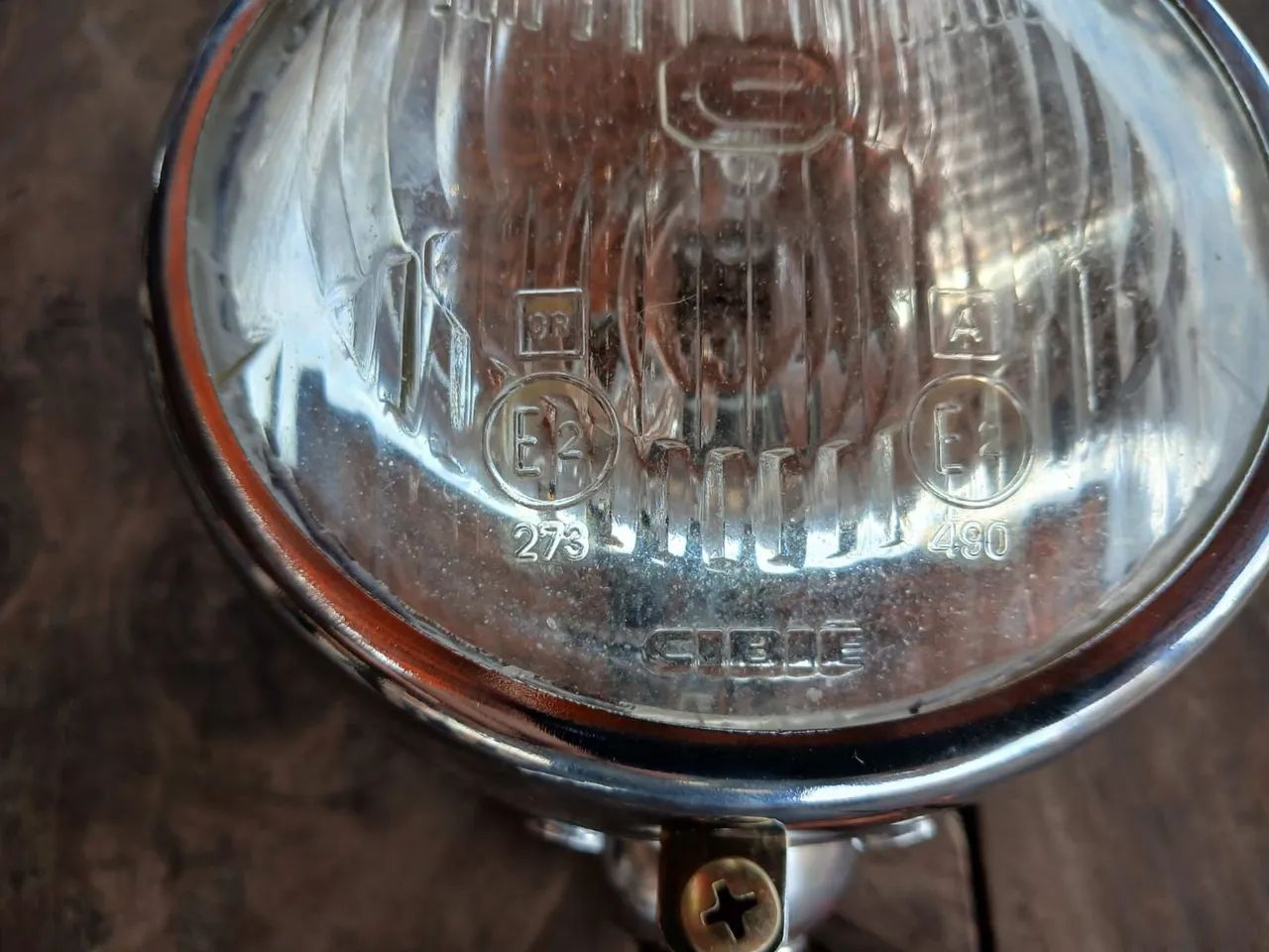 Farol cibie retrovisor Kombi fusca - Foto 2