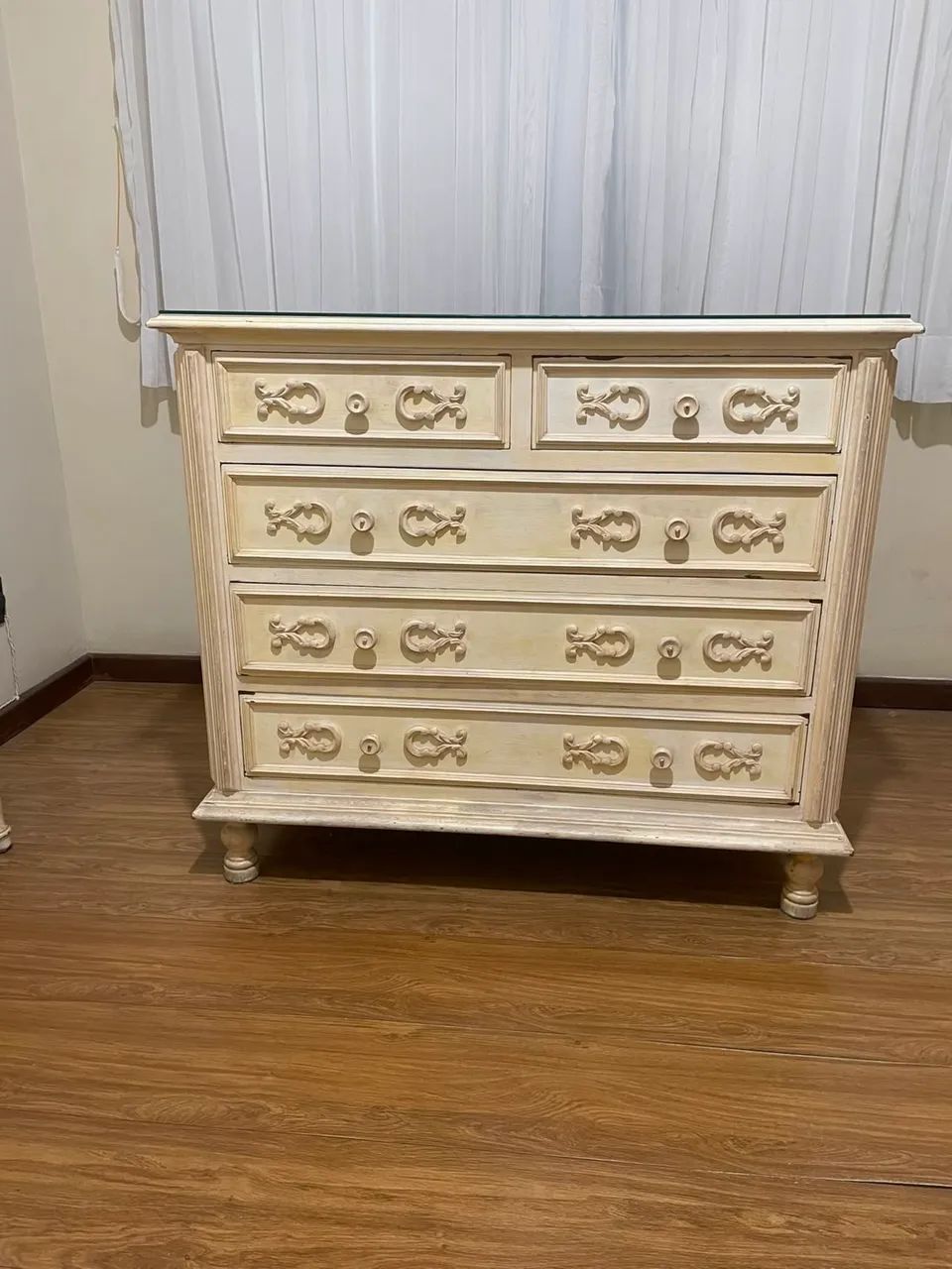Conjunto cama, mesa de cabeceira e cômoda  - Foto 2