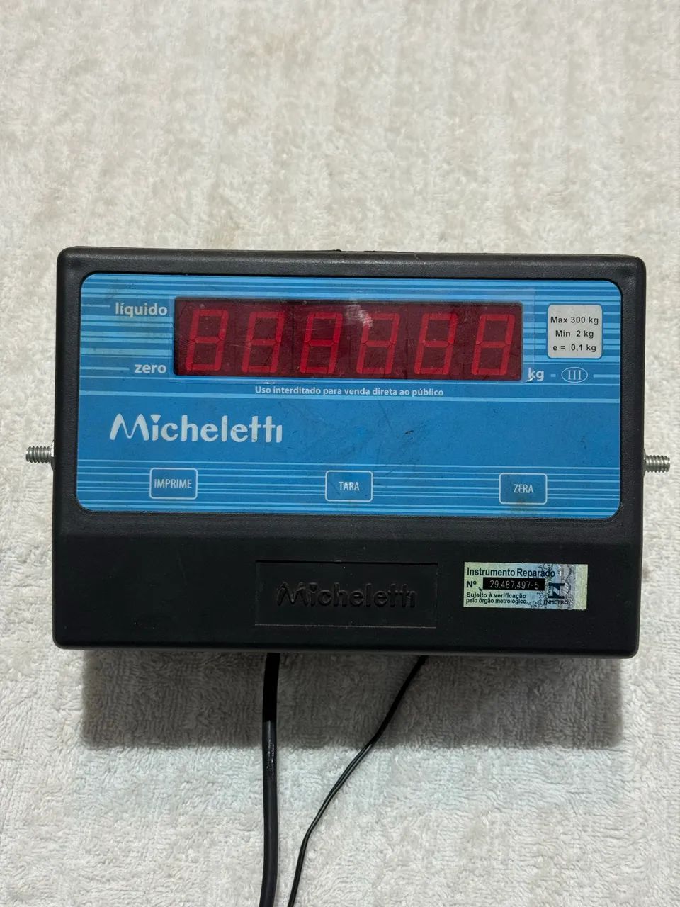 Balança 300kg Micheletti usada
