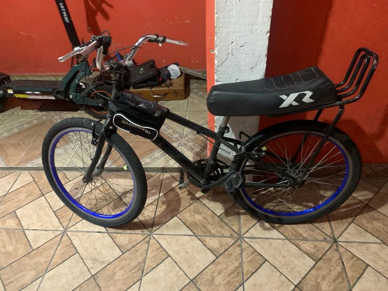 Bicicleta aro 24 preta - Foto 4