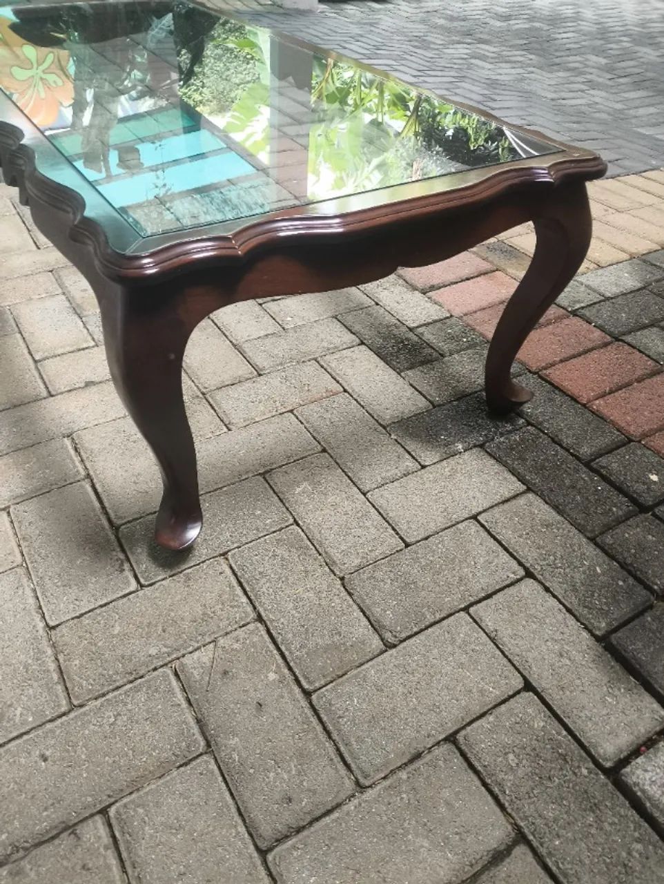 MESA DE CENTRO COM TAMPO DE VIDRO - Foto 3