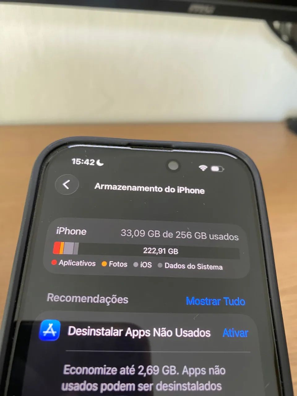 iPhone 14 Pro 256GB Preto - Foto 4
