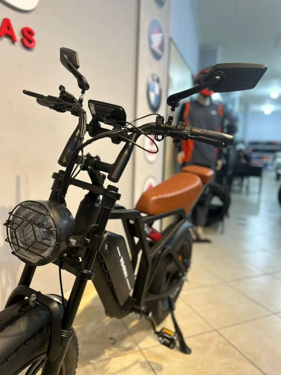 BICICLETA ELÉTRICA WEHAWK WX-19 - PRETA  - Foto 2