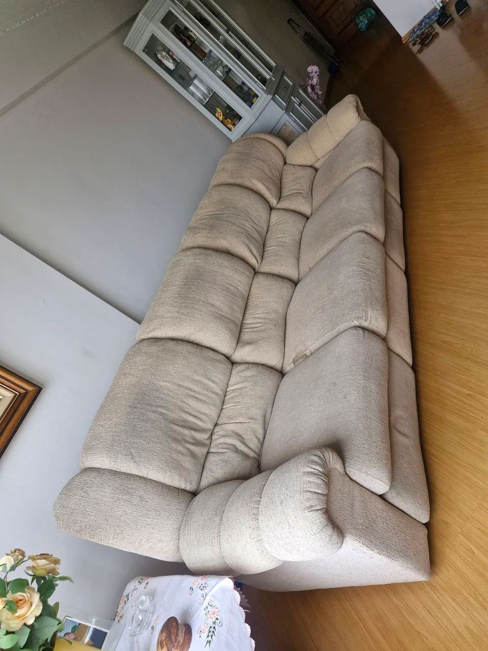 Sofá modular reclinável