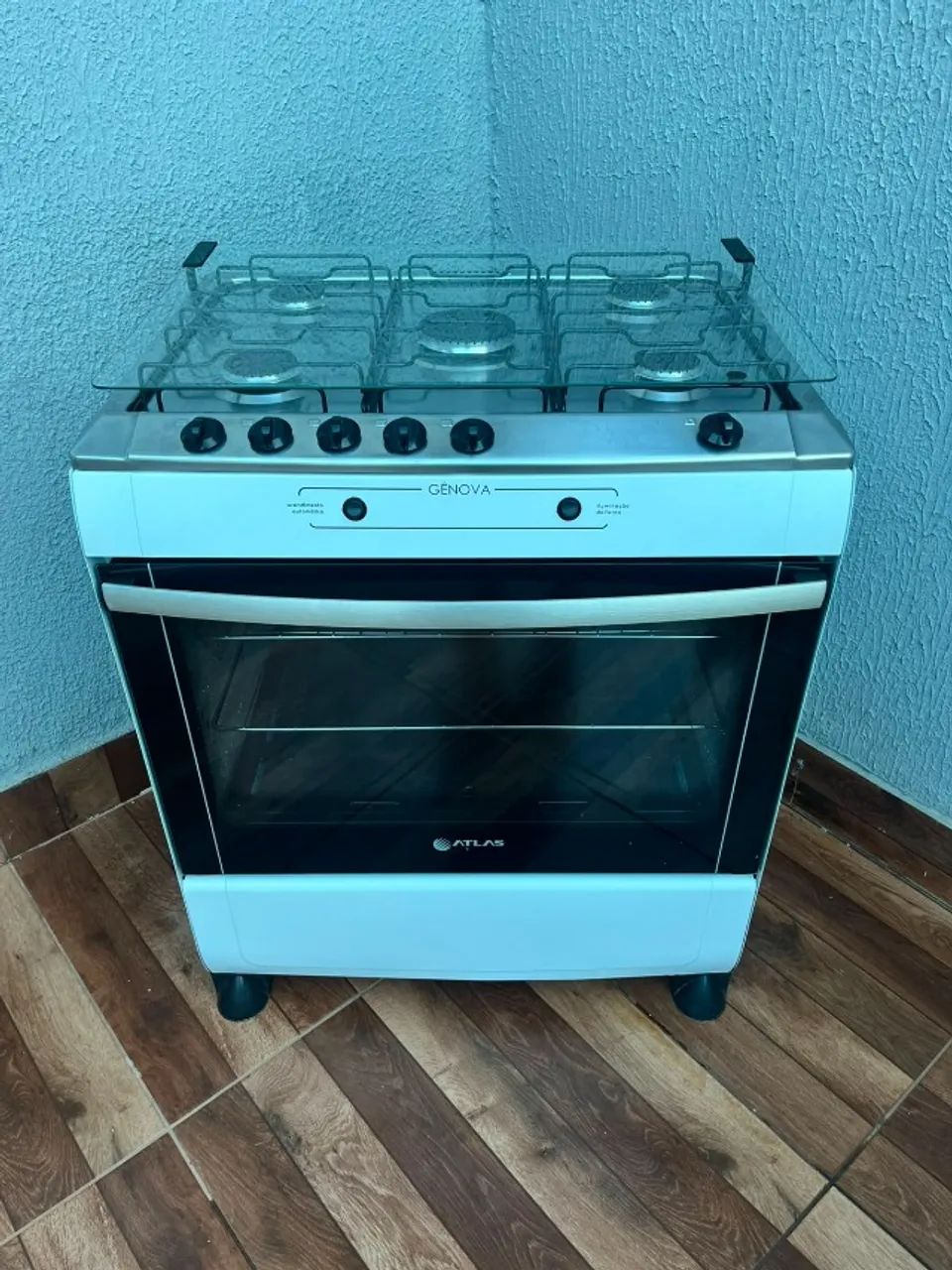 Fogão 5 bocas acendimento automático 
