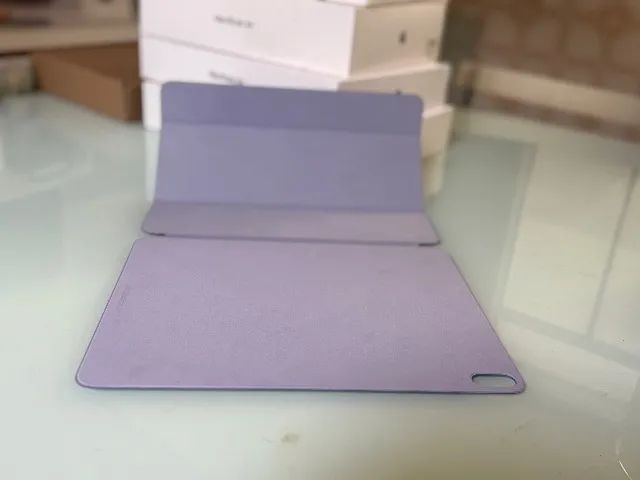 Smart Capa Original Apple Lilás - Excelente Estado - Foto 4
