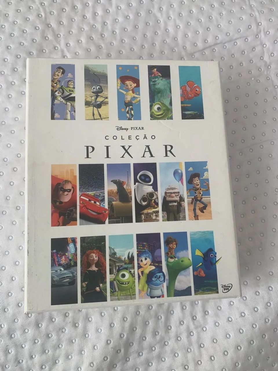 Coleção de DVDS da Pixar e Disney