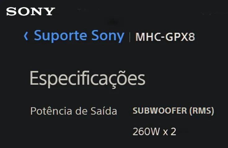 Caixa Subwoofer Sony 10 Polegadas Dutada graves potentes 260w RMS Sete Lagoas, envio  - Foto 4