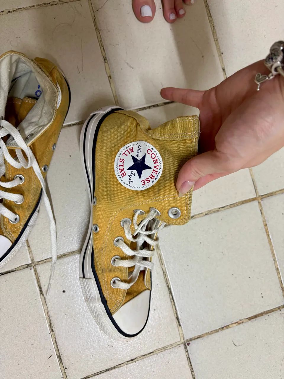 All star amarelo tam. 36 - Foto 2