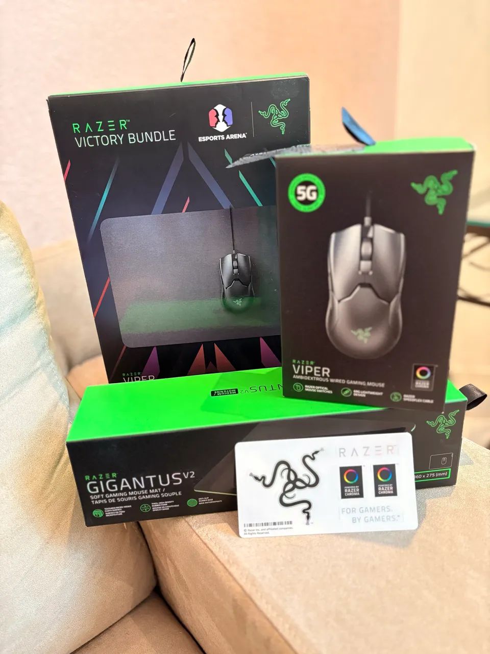 Kit Razer - Mouse + Mousepad - Foto 3