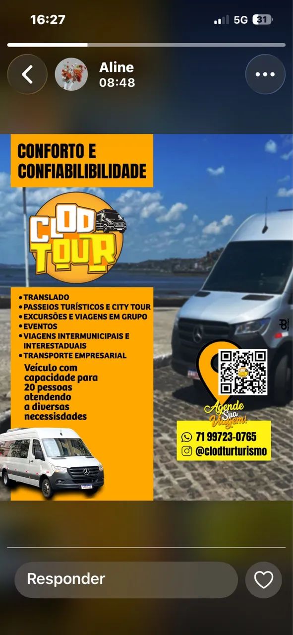 Van turismo/translado/viagens - Foto 2