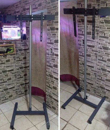 SUPORTE PARA TV MODELO PEDESTAL REGULÁVEL DE 32 A 55 POLEGADAS  - Foto 2