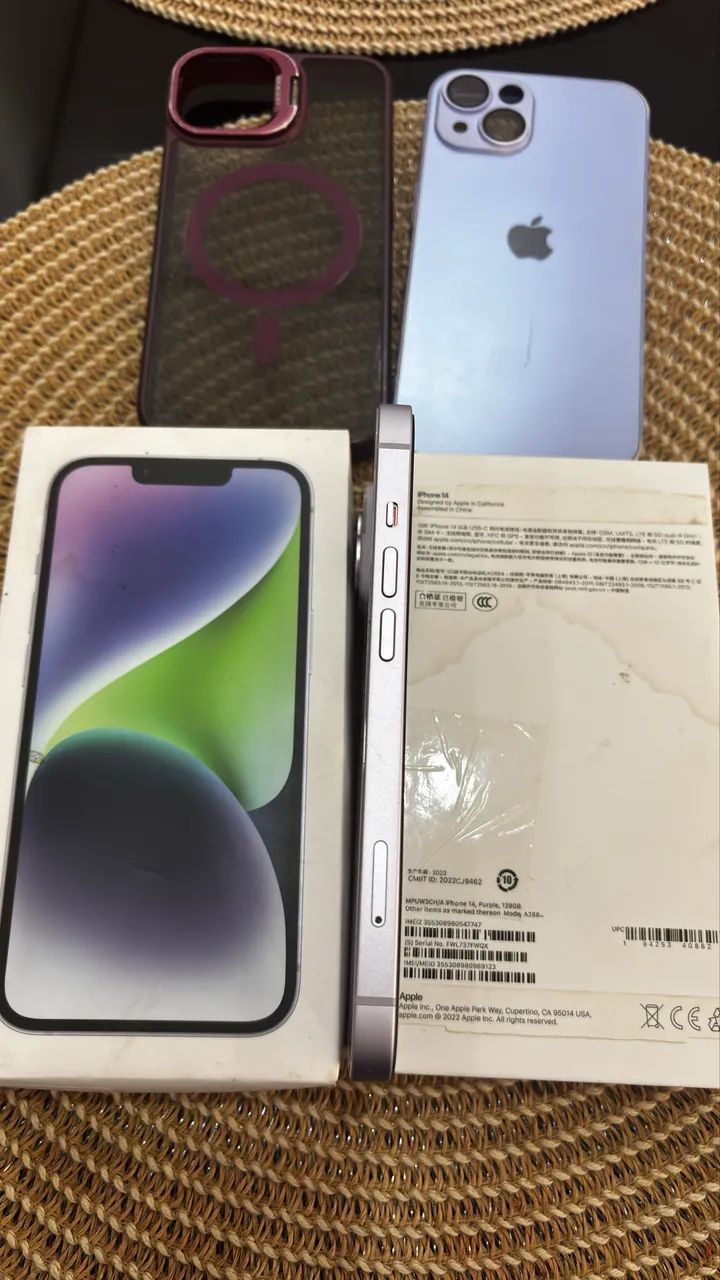 Iphone 14 128Gb Purple (Lilás) - Tem preço - Foto 4