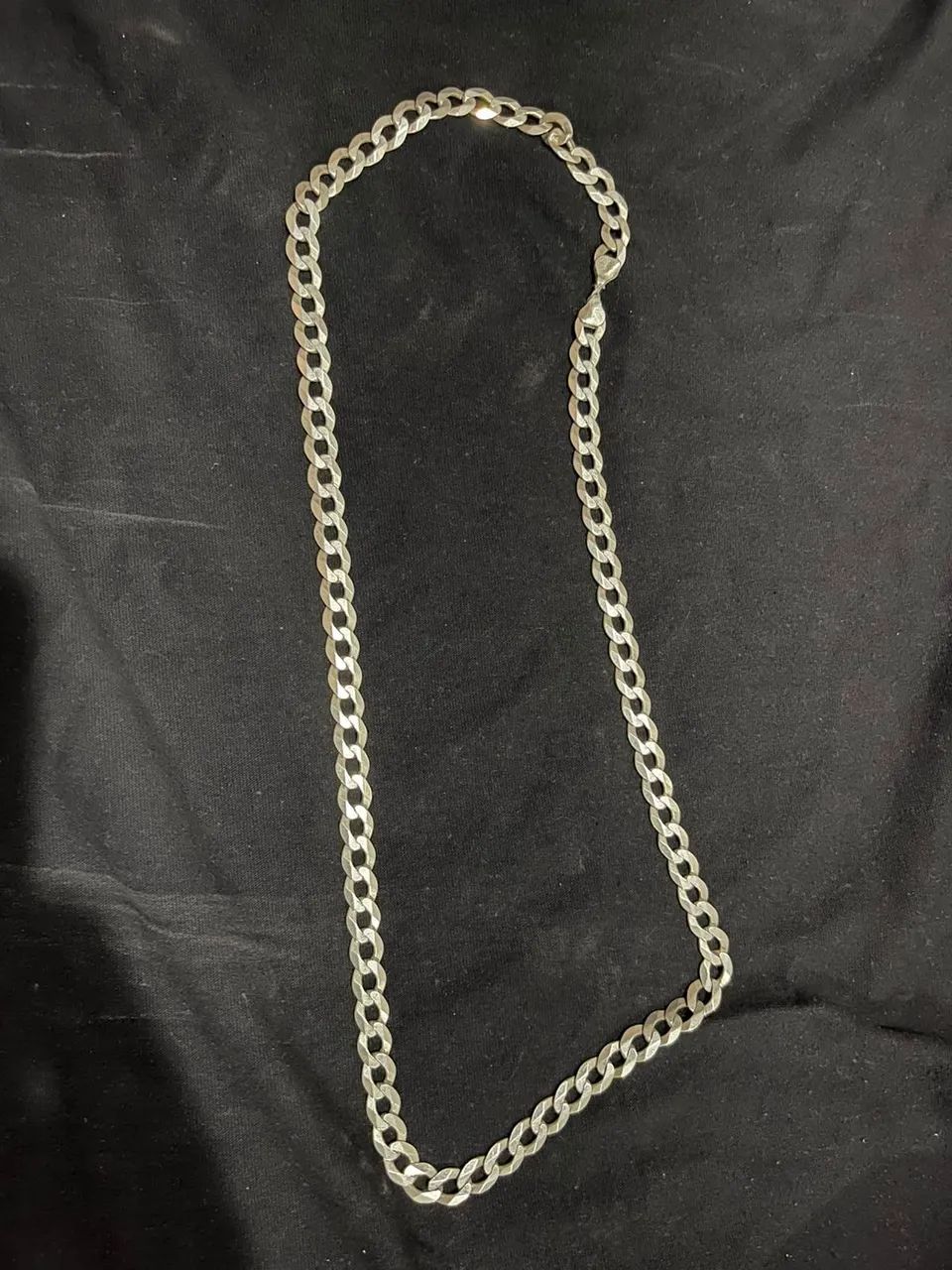 Cordão de prata 9mm