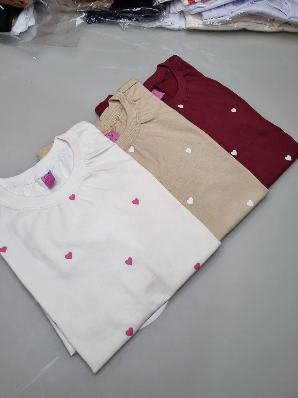 Camiseta coração 