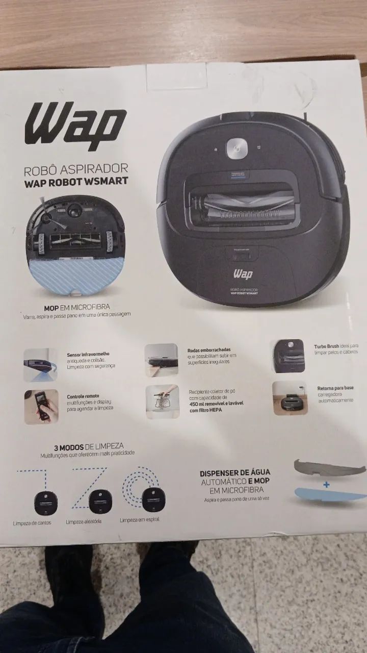 Aspirador wap robot wsmart  - Foto 4