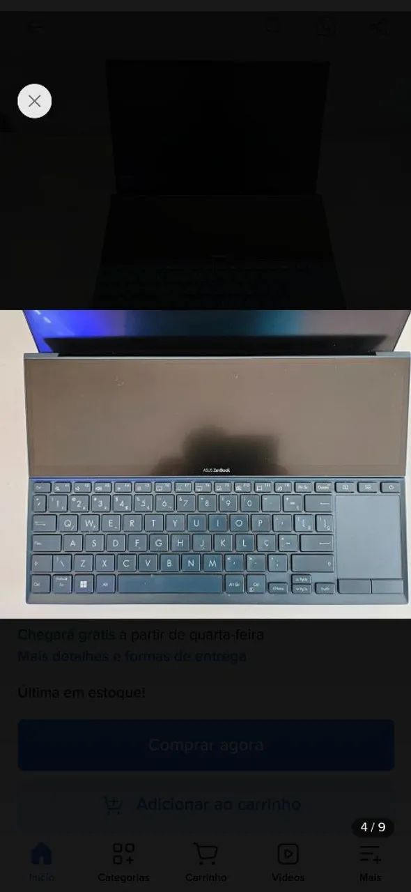 Notebook assus zenbook - MELHOR PRECO - Foto 2