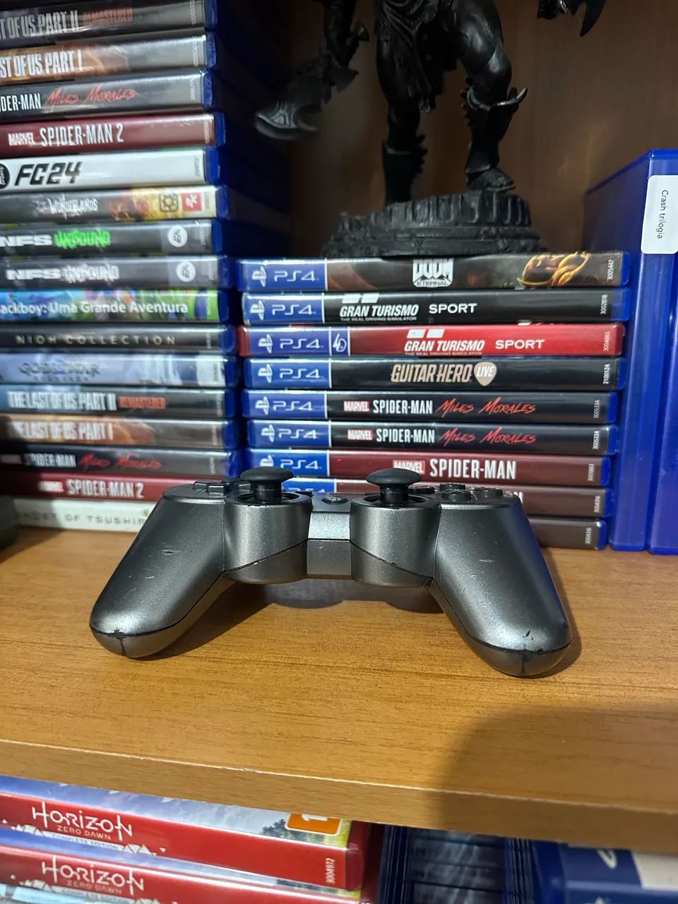 Controle original ps3 na cor prata acetinada  - Foto 4