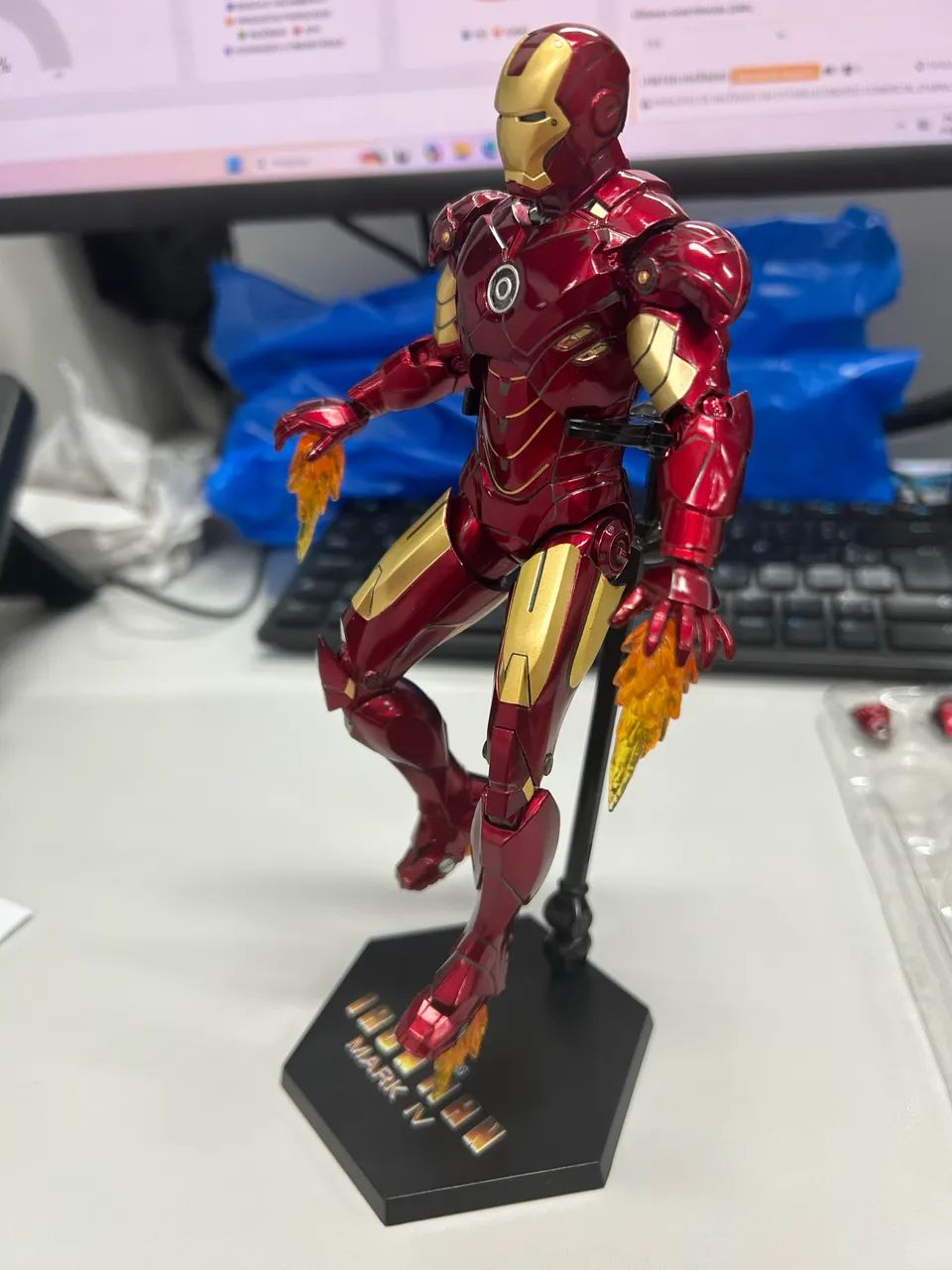 Action figure iron man  - Foto 2