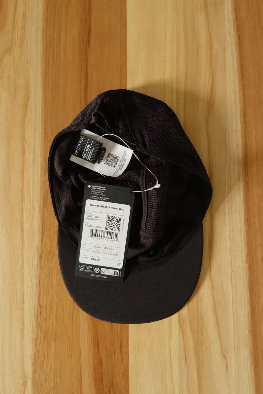 Boné Arc?teryx Novan Mesh 5 Panel (Preto) - Foto 2