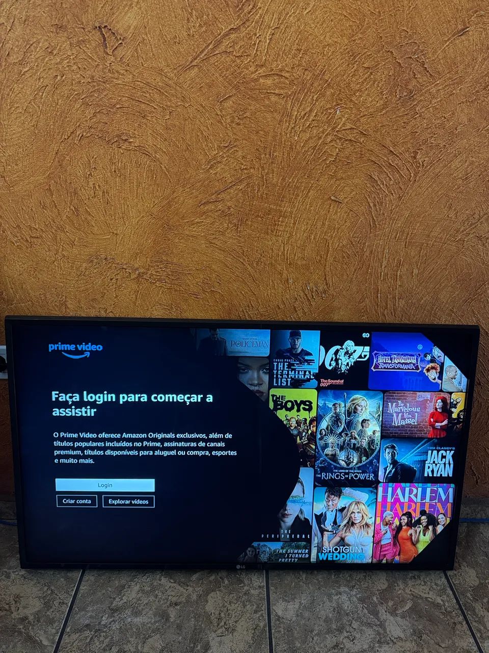 TV 43 LG SMARTV LED ACEITO CARTÃO 