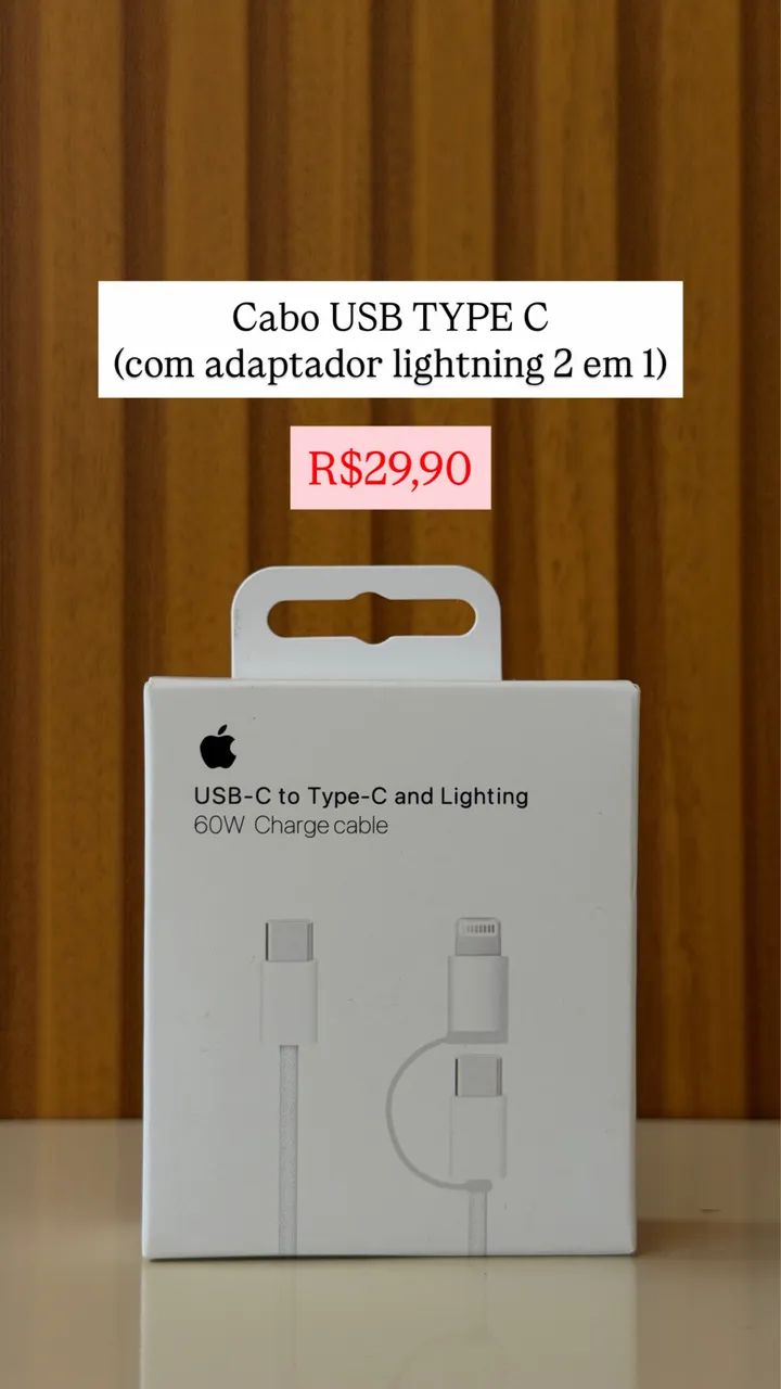 Cabo Type C + Lightning